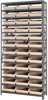 Open Shelving, 13Shelves, 36Bins, Ivory; Shelving Unit Type Quantum Storage - 44AC8981 - Newark, An Avnet Company