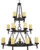 Large Chandeliers-Pillar Candle - 201847 - Light Center (The)