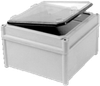 Non Metallic Fiberglass Reinforced Polyester Enclosure -- EE-2727-UP - Image