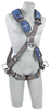 DBI-SALA ExoFit NEX Grey Large Cross-Over Shoulder, Back, Leg Padding Body Harness - Polyester Webbing - 648250-16484 - 648250-16484 - R. S. Hughes Company, Inc.