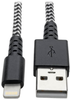 Heavy-Duty USB Sync/Charge Cable with Lightning Connector, 6 ft. (1.8 m) -- M100-006-HD - Image