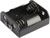 Battery Holder, C, Snap On; Battery Sizes Accepted Multicomp Pro - 07AH4328 - Newark, An Avnet Company