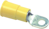 Terminal, Ring Tongue, #6, Crimp, Yellow; Stud Size - Metric Multicomp - 14T2535 - Newark, An Avnet Company
