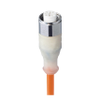 M12 F&B (Wash-Down) Sensor/Actuator Single-Ended Cordset: Female, - WRKT/LED A 4-3-520 - Belden Inc.