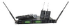 UHF-R Wireless Dual-Channel Combo System with Beta 87C Microphone Cartridge - UR124D/BETA87C - Visual Sound, Inc.