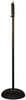 Black round base microphone desk stand - 40-105 - Visual Sound, Inc.