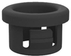 Grommet, Nylon 6, 0.187, Black; Grommet Type Essentra Components - 66AJ5101 - Newark, An Avnet Company