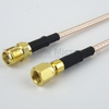 SMA Female (Jack) to SMC Plug (Male) Cable RG316 Coax Up To 3 GHz in 36 Inch - FMC1318315-36 - Fairview Microwave Inc.