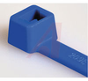 Cable Tie, 50lb. 15.04in Max. Bun. Dia 4.13in E/TFE, Blue - 70163381 - Allied Electronics, Inc.