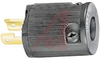 Plug, 2 Pole, 2 Wire, Black Nylon, Polarized - 70116107 - Allied Electronics, Inc.