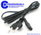 AC  Power Cords -- IEC(2W)-EURO CORDSET - Image