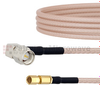 RA SMA Male to SSMC Plug Cable RG-316 Coax in 6 Inch - FMCA1737-6 - Fairview Microwave Inc.