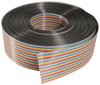 Flat Cable, 50 Conductor, 100Ft, 26Awg, 300V, Multi; Cable Shielding 3M - 03F6787 - Newark, An Avnet Company