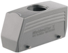 Hood, Top Entry, Size 8, M25, Side Clamp; Heavy Duty Connector Type Weidmuller - 63AC9669 - Newark, An Avnet Company
