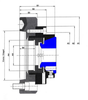 Through Bore Chuck Short Taper Flange -  - DT Technologies USA