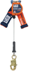 DBI-SALA Nano-Lok Quick Connect Orange Self-Retracting Lifeline - 8 ft Length - 648250-16768 - 648250-16768 - R. S. Hughes Company, Inc.