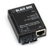 Media Converter Gigabit Ethernet Single Mode 1310nm 12km SC - LMC4004A - Black Box