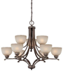 1429-281 Mid. Chandeliers-Glass Up - 345534 - Capital Lighting, Inc.