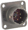 connector,metal circ,class a,box mount recept,size 10,5 #20 gold plt pin contact - 70010900 - Allied Electronics, Inc.