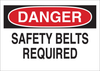 Brady B-302 Polyester Rectangle White Confined Space Sign - 10 in Width x 7 in Height - Laminated - TEXT: DANGER - 84575 - 754476-84575 - R. S. Hughes Company, Inc.