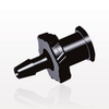 Female Luer Lock to Barb, Black - LF3131 - Qosina Corp.