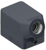 Hood, Side Entry, 1 Lever, Metal; Heavy Duty Connector Type Ilme - 33AC2964 - Newark, An Avnet Company