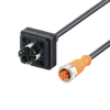 Jumper cable with valve plug - E30436 - ifm electronic gmbh