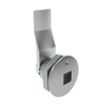 Quarter-Turn Cam Latch, 8 mm Square Recess, 18mm  Grip, Sealed, Zinc Alloy, Chrome Plated, Bright - E5-1-081-101 - Southco