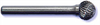 Ball Shape Carbide Bur - SD-14 - Advanced Carbide Tool Company, Inc.