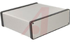 Enclosure; Extruded Aluminum; Plastic; 0.06 in.; Clear Anodized - 70163876 - Allied Electronics, Inc.