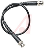 Cable Assy; 72 in.; 22 AWG; BNC; Booted; Black Jacket; UL Listed - 70198223 - Allied Electronics, Inc.
