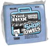 Sellars Toolbox T800 Blue DRC 30 Wipe - 1/4 Fold - Bag - WaterWeave - 13 in Overall Length - 88150 - SELLARS 88150 - R. S. Hughes Company, Inc.