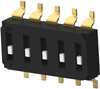 Dip Switch, 5Pos, Spst, Slide, Smd; No. Of Circuits Alcoswitch Te Connectivity - 38AC1036 - Newark, An Avnet Company