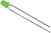Led, Green, T-1 (3Mm), 1.2Mcd, 575Nm; Led Color Vishay - 58K2496 - Newark, An Avnet Company