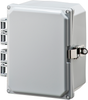 Polycarbonate  Electrical Enclosure 8X6X4 - H8064HLL - Integra Enclosures, Inc.