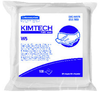 Kimberly-Clark Kimtech W5 White Polyester / Rayon 500 Wipe - Box - 100 wipes per box - 9 in Overall Length - 06179 - 036000-06179 - R. S. Hughes Company, Inc.