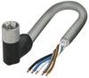 Sensor Cord, R/a, M12 Rcpt, Free End, 5M Rohs Compliant Phoenix Contact - 14AJ3046 - Newark, An Avnet Company