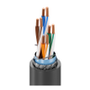 DataTuff® Cat 5e, 4 Bonded-Pr #24 Sol BC, PO Ins, OS+TC Brd, PVC Jkt, CMR CMX-Outdoor -- 7921A - Image