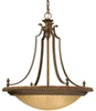Light Uplight Chandelier - F2422/3FG/BRB - Murray Feiss Lighting