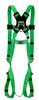 3M Apache 1040 Green 2XL Vest-Style Padded Body Harness - Polyester Webbing - 078371-00140 - 078371-00140 - R. S. Hughes Company, Inc.