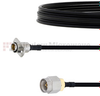 Slide-On BMA Jack 2 Hole Flange to SMA Male Cable FM-SR141TBJ Coax in 60 Inch - FMCA1620-60 - Fairview Microwave Inc.