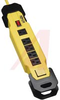 Power Strip,Power It! Safety Power Strip w/6 Outlets, OSHA, Yellow, 9ft Cord - 70101513 - Allied Electronics, Inc.