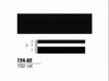 3M Scotchcal 72402 Black Striping Automotive Tape - 1/2 in Width x 150 ft Length - 2 mil Thick - 051141-72402 - R. S. Hughes Company, Inc.