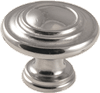 Ringed Knob, Polished Chrome - 814546 - HardwareSource, Inc.