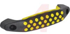 Handle, soft touch, blk/yellow -- 70097681