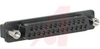 AMPLIMITE HD-20 Receptacle, 25 Position, Vertical PCB Mount, All-Plastic - 70041775 - Allied Electronics, Inc.