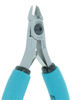 Excelta Five Star Round Diagonal Semi-Flush Carbon Steel Semi-Flush Cutting Plier 7130E - 5 3/4 in Length - Foam Cushion Grip - EXCELTA 7130E - R. S. Hughes Company, Inc.