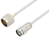 N Male to TNC Male Cable 50 cm Length Using PE-SR402AL Coax - PE3W05401-50CM - Pasternack