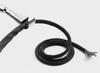 TE Raychem RW-200 2 inch Single Wall Heat Shrink Tubing - Black - RAYRW-200-2-0 - Lapp Tannehill