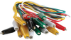 Alligator Clip Test Lead Set, 24, Pk10; Test Connector Type A Multicomp Pro - 82AH5655 - Newark, An Avnet Company
